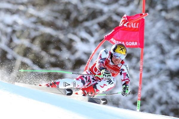 Giant slalom - 1st run (Aleš Fevžer)