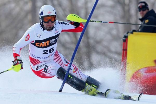 Slalom 1st run (Aleš Fevžer)